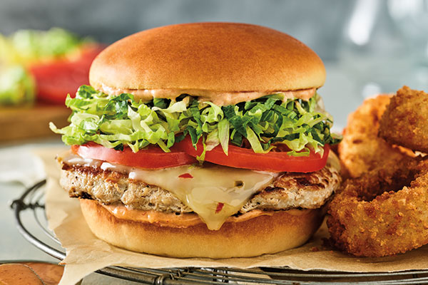 Grilled Turkey Burger